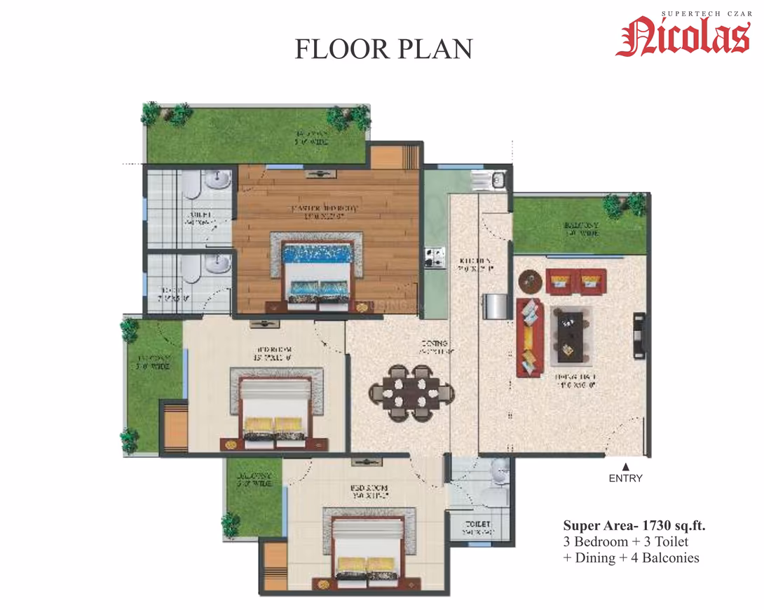 Supertech Czar Suites - Image 28