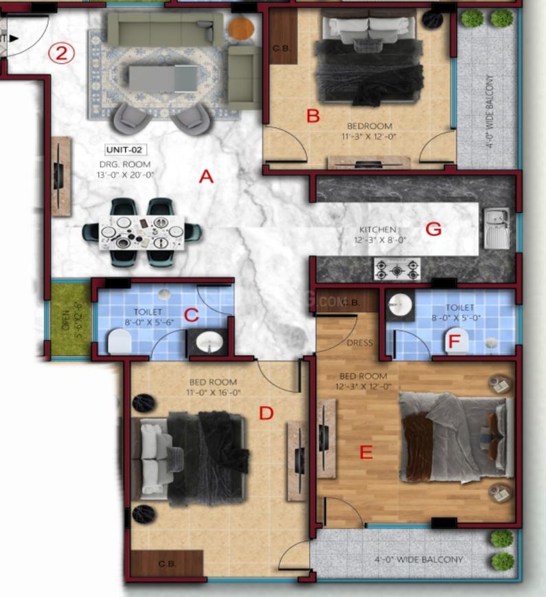 D S Apartments - Image 28