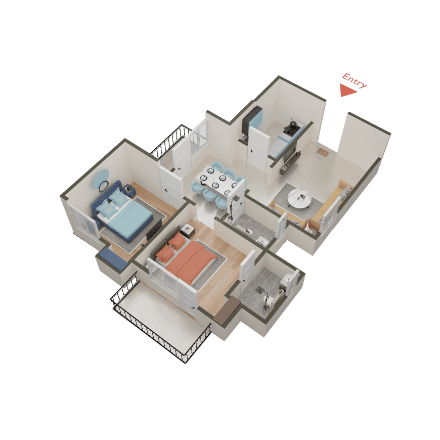 Orris Carnation Residency - Image 41