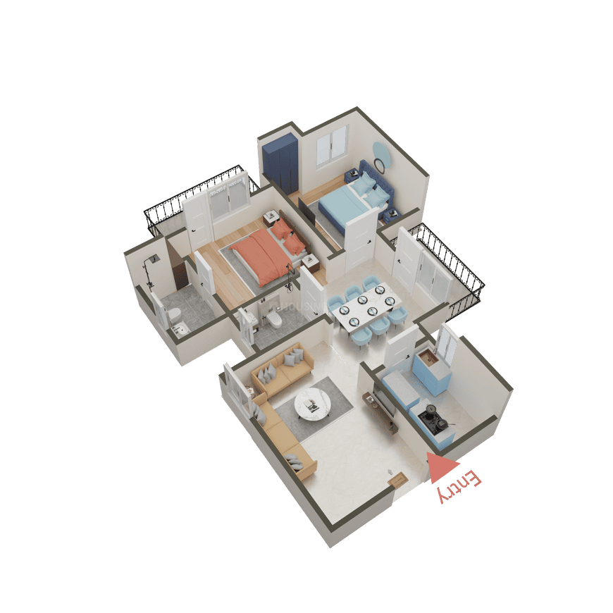 Orris Carnation Residency - Image 42