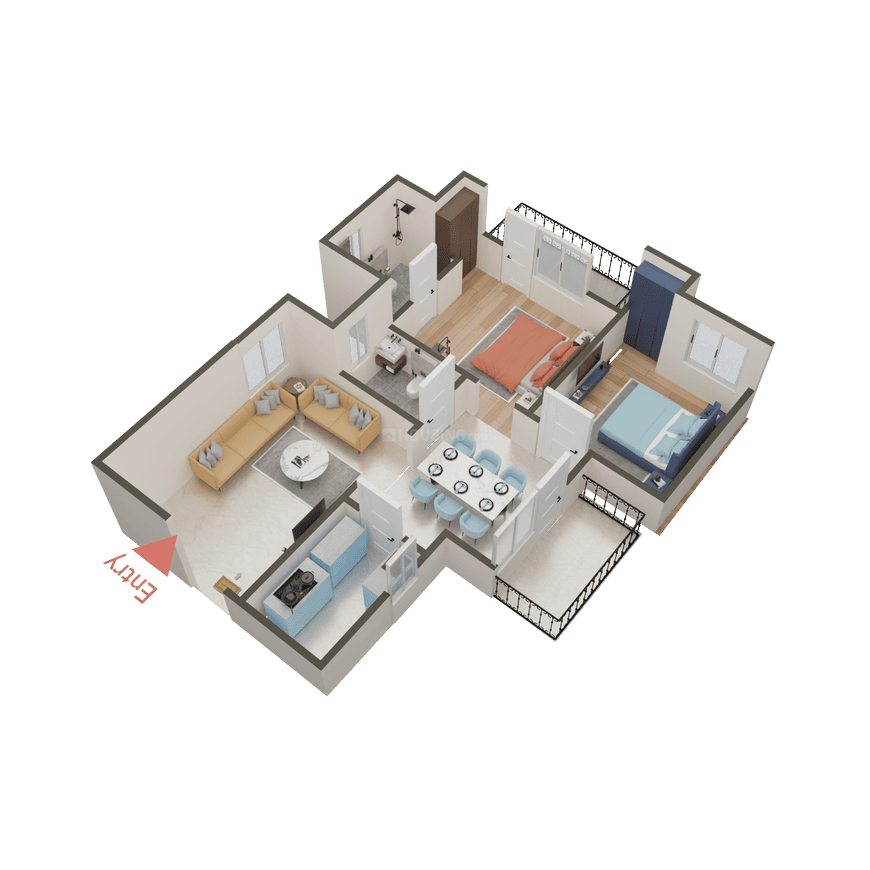 Orris Carnation Residency - Image 43