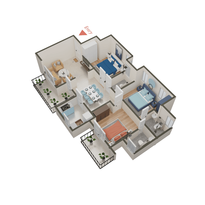 Orris Carnation Residency - Image 48
