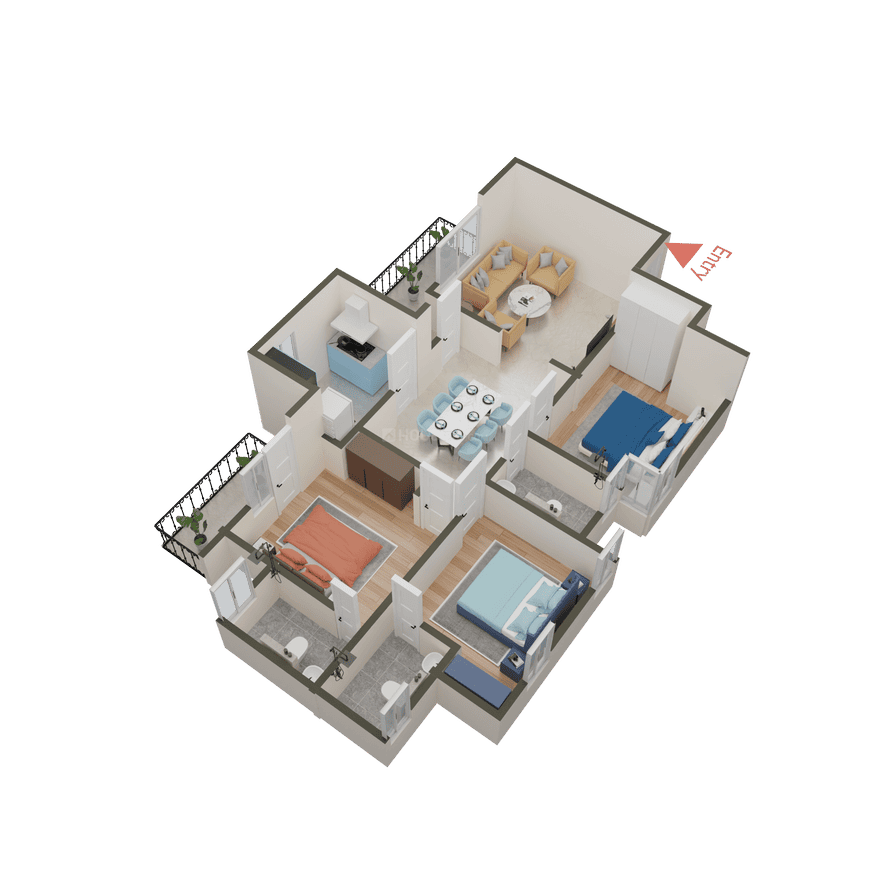 Orris Carnation Residency - Image 49