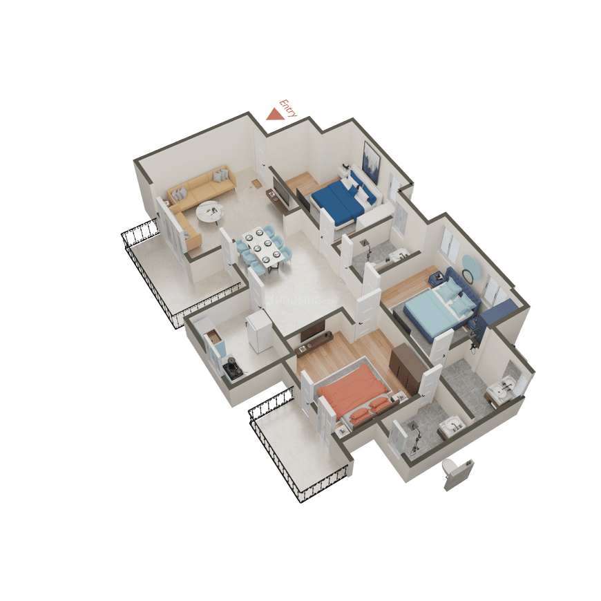 Orris Carnation Residency - Image 52