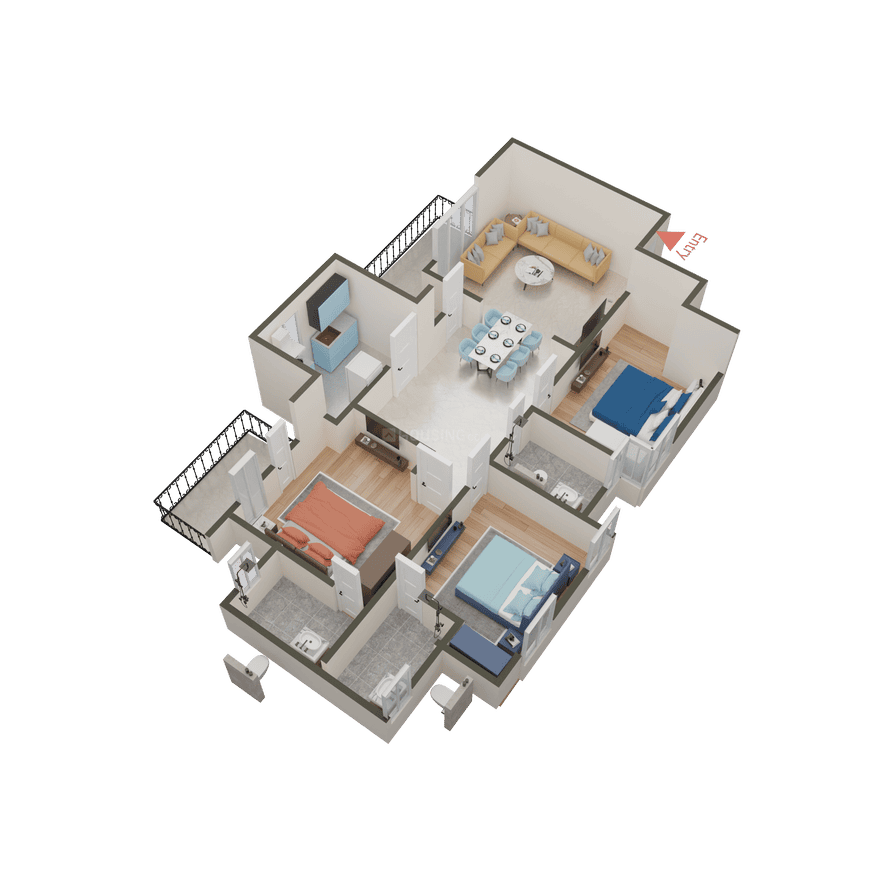 Orris Carnation Residency - Image 53