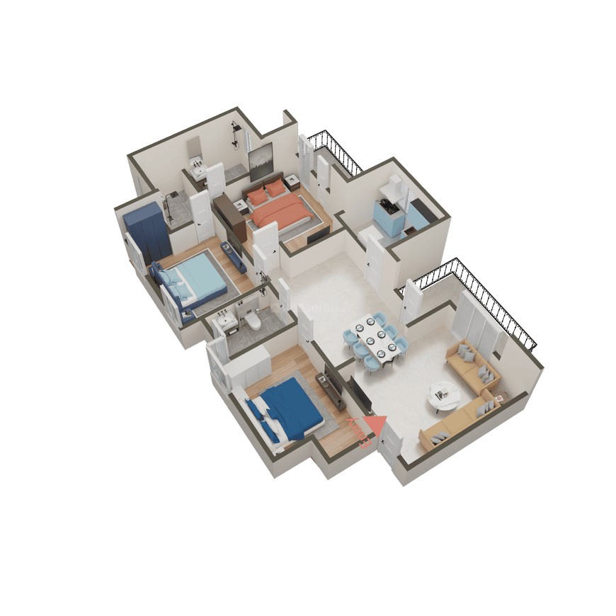 Orris Carnation Residency - Image 54