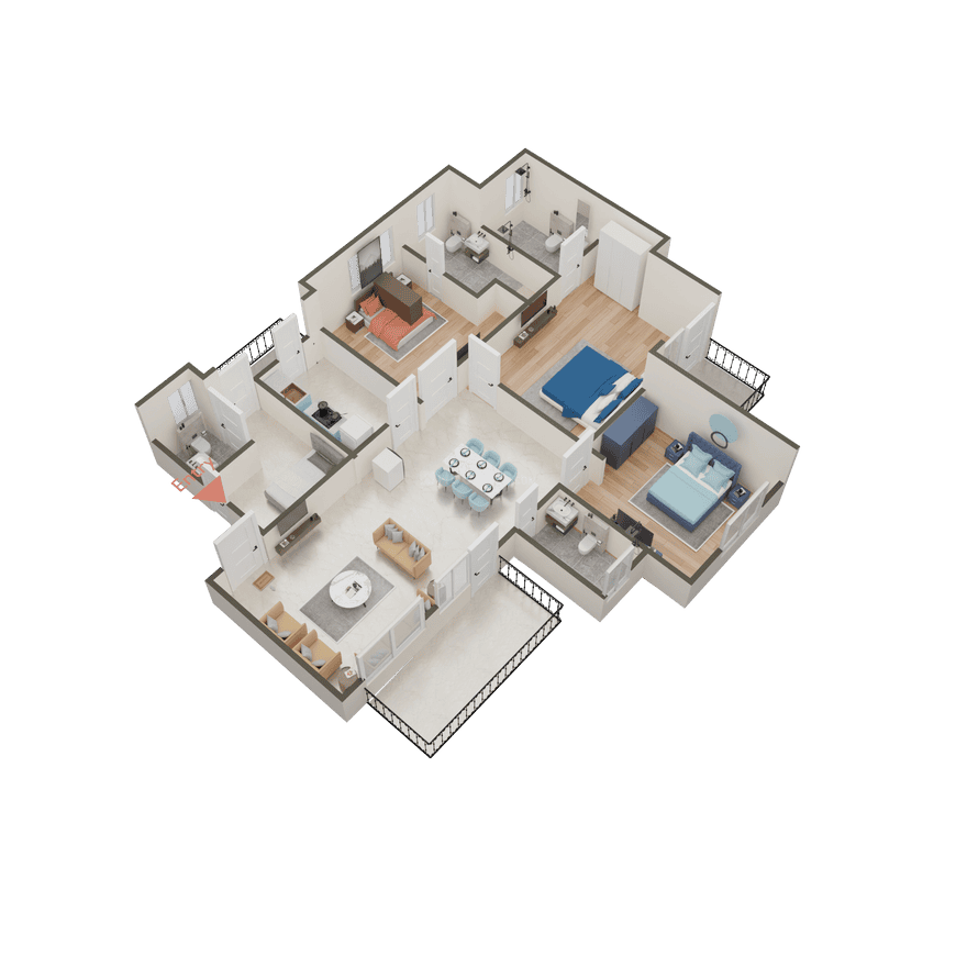 Orris Carnation Residency - Image 59