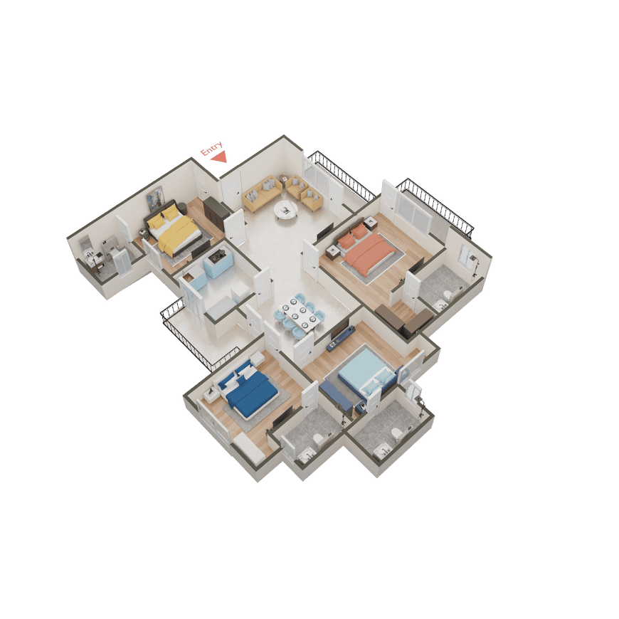 Orris Carnation Residency - Image 60