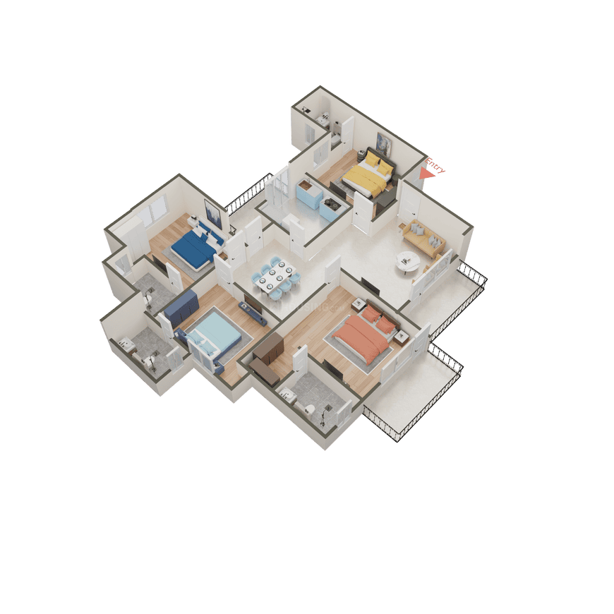 Orris Carnation Residency - Image 61