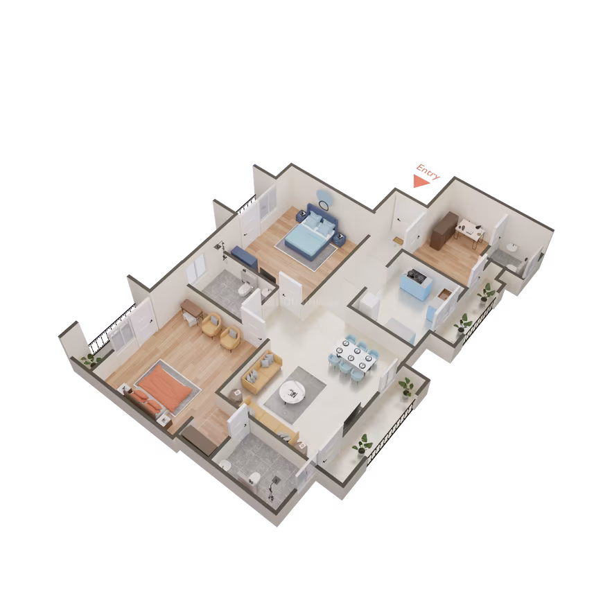 Ansal Fairway Apartment - Image 7