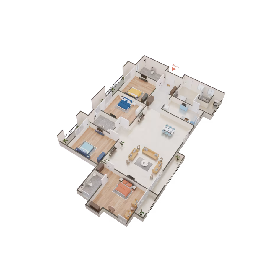 Ansal Fairway Apartment - Image 11