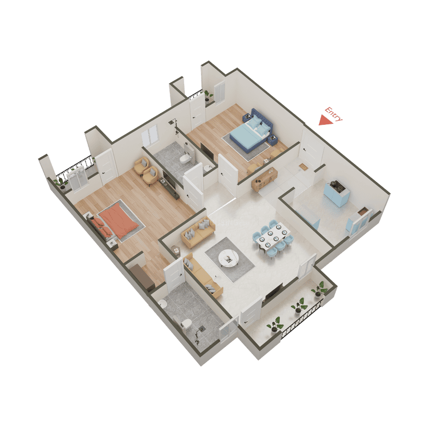 Ansal Fairway Apartment - Image 37