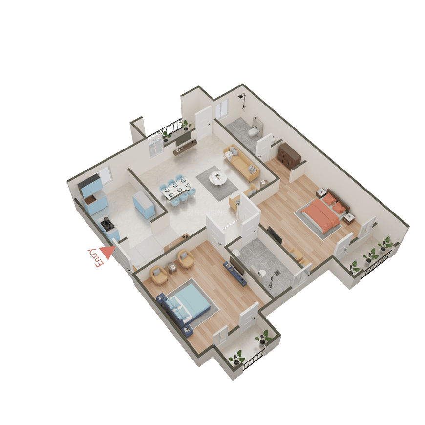 Ansal Fairway Apartment - Image 39