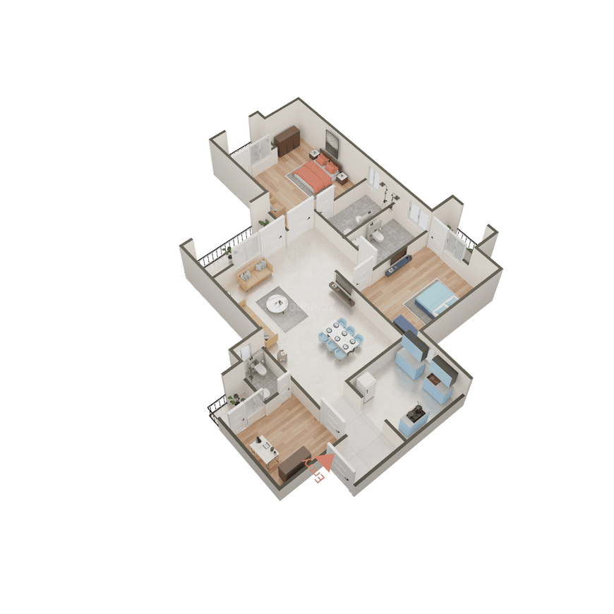 Ansal Fairway Apartment - Image 41