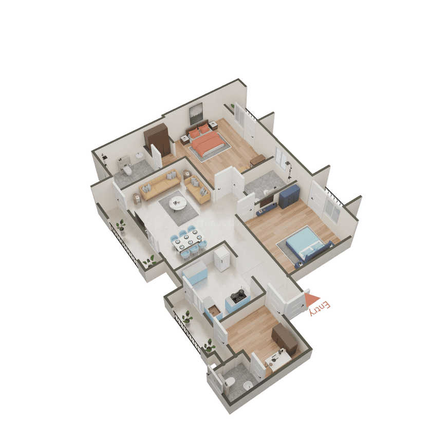 Ansal Fairway Apartment - Image 43