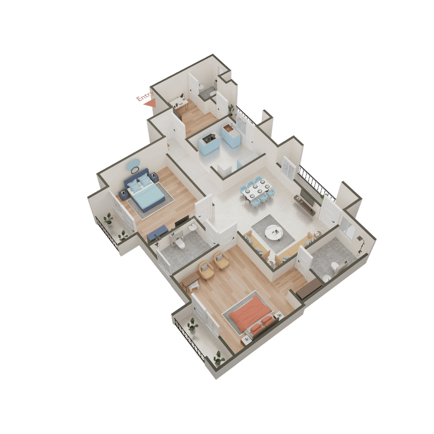 Ansal Fairway Apartment - Image 45