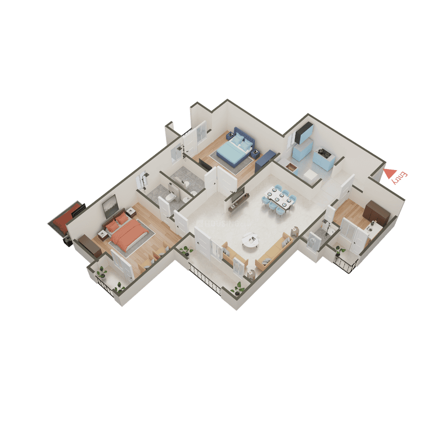 Ansal Fairway Apartment - Image 46