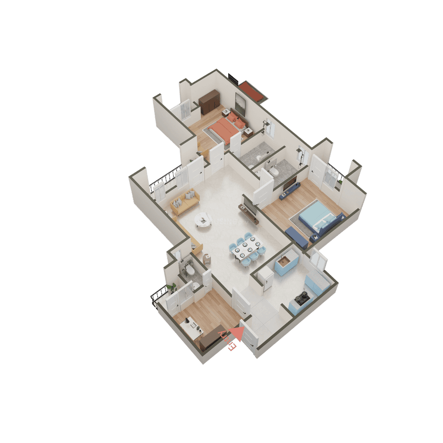 Ansal Fairway Apartment - Image 47