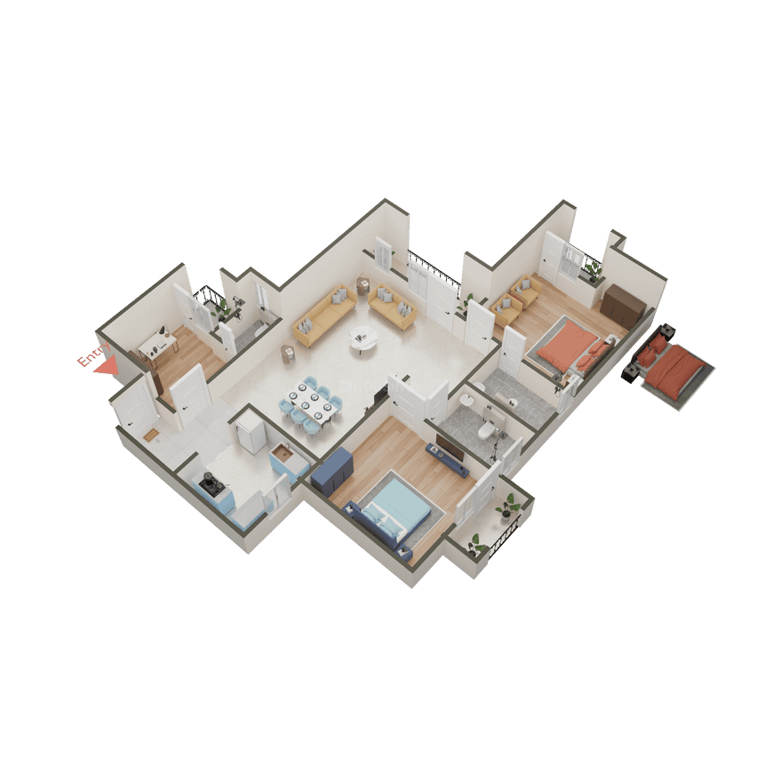 Ansal Fairway Apartment - Image 48