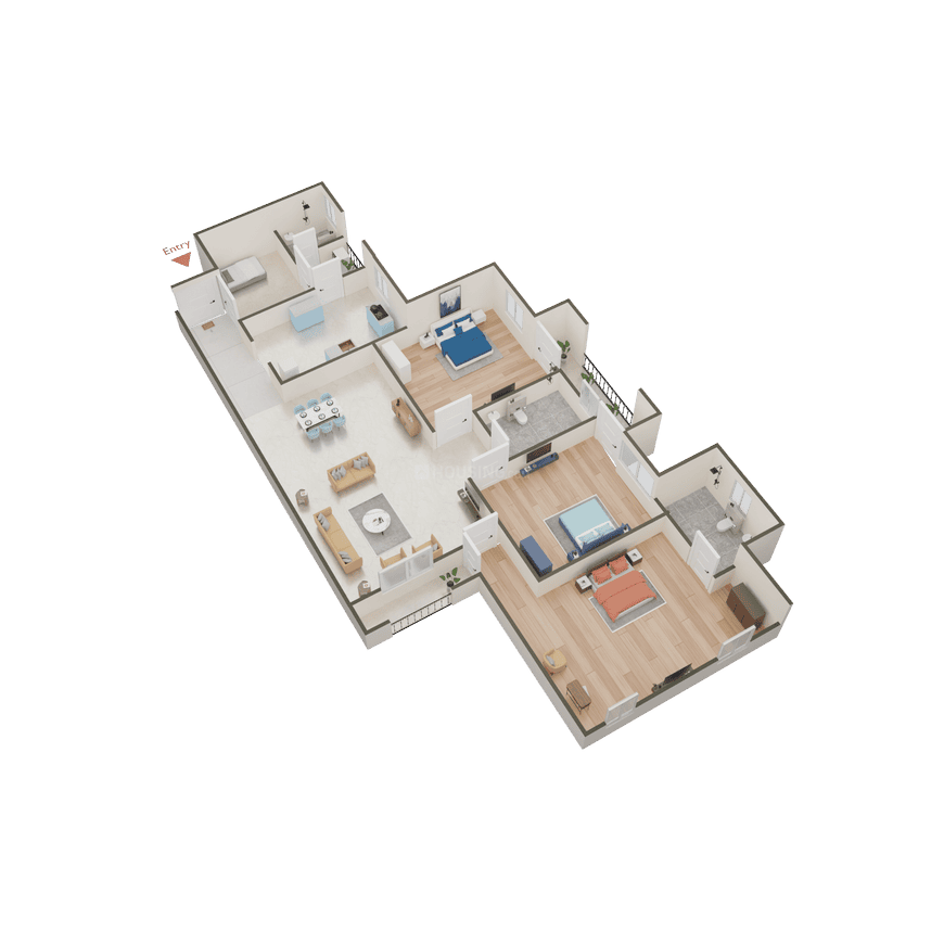 Ansal Fairway Apartment - Image 54