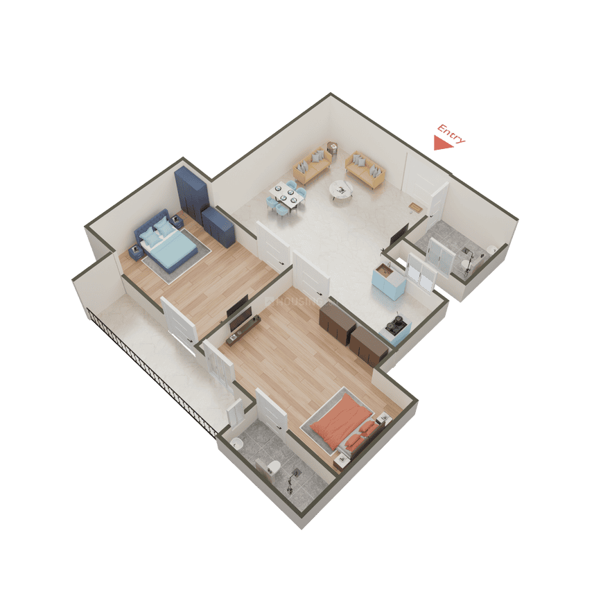 Aashi Modern Apartment 2 - Image 15