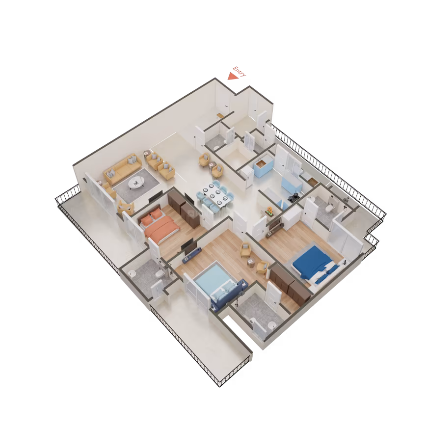 Shree Ambrosia Luxurious Residence - Image 34