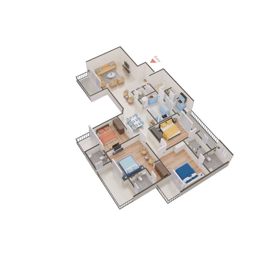 Shree Ambrosia Luxurious Residence - Image 37