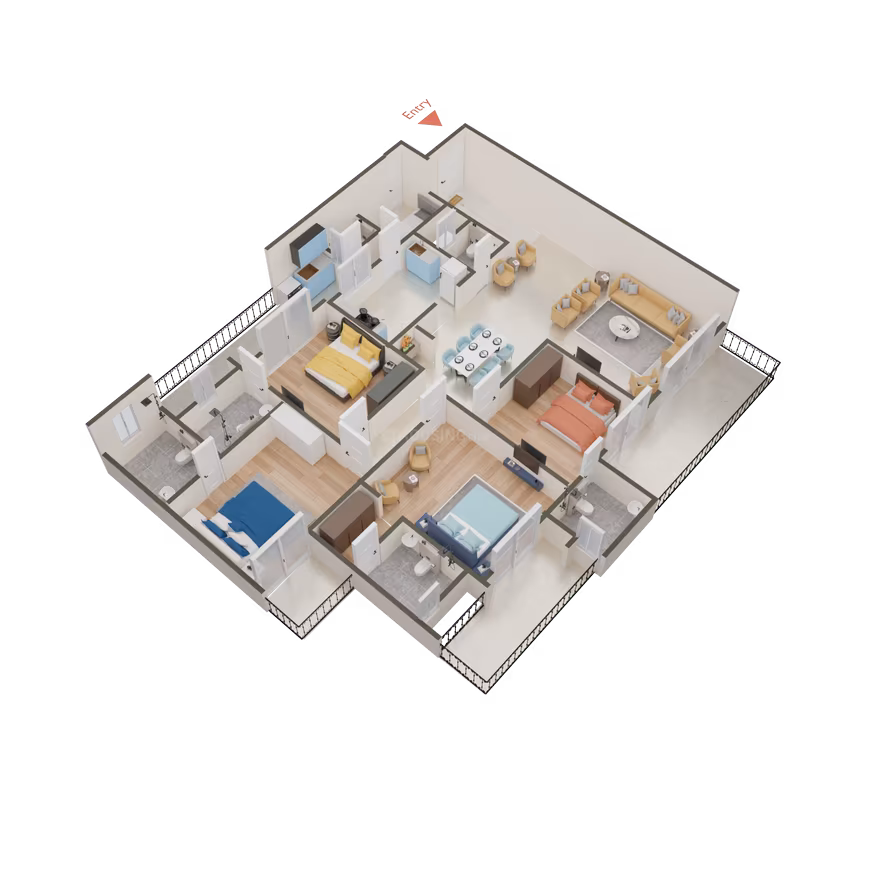 Shree Ambrosia Luxurious Residence - Image 38
