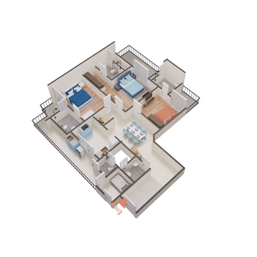 Shree Ambrosia Luxurious Residence - Image 47