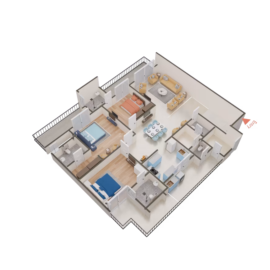 Shree Ambrosia Luxurious Residence - Image 49