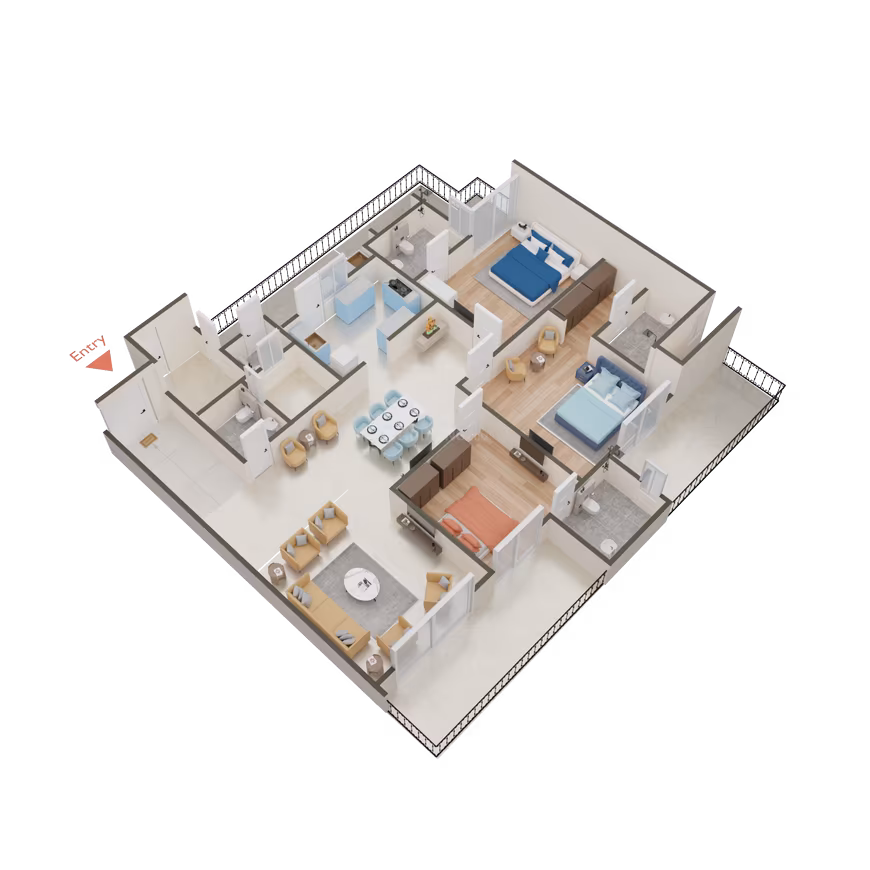 Shree Ambrosia Luxurious Residence - Image 51