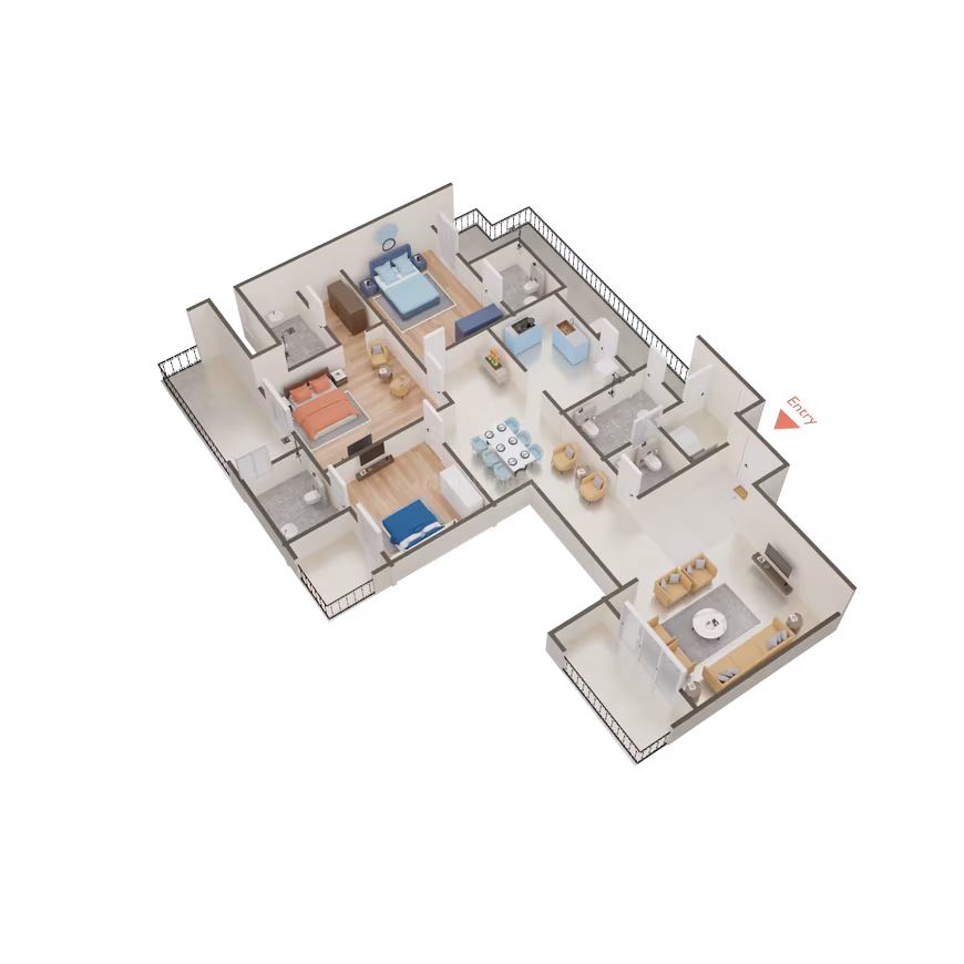 Shree Ambrosia Luxurious Residence - Image 53