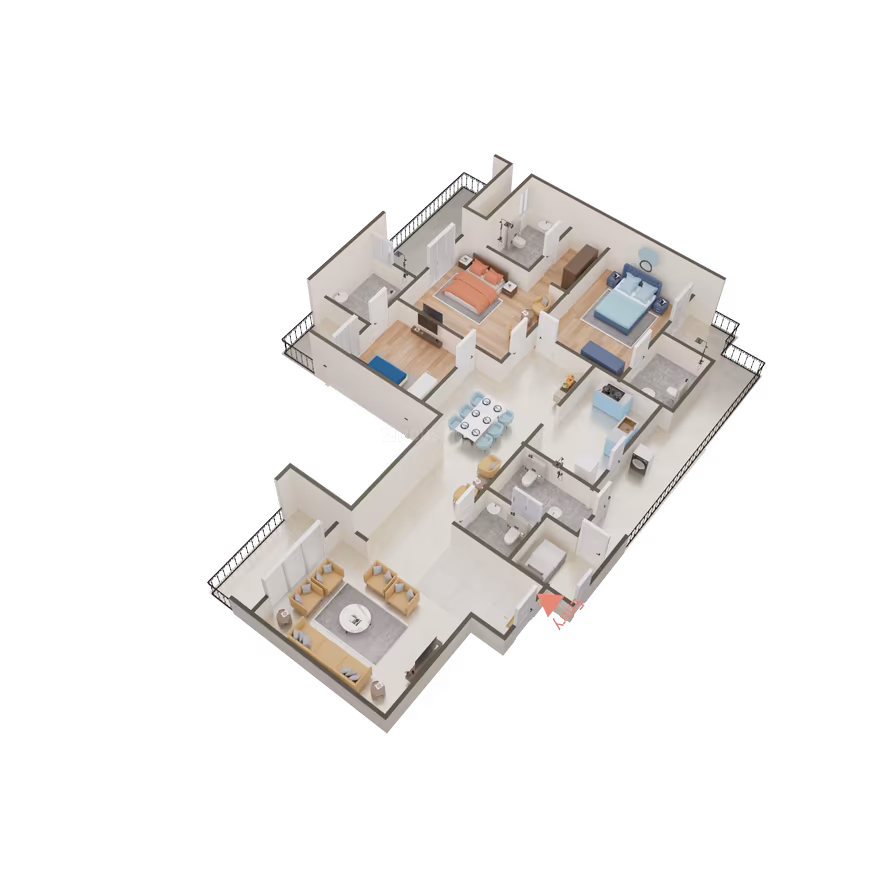 Shree Ambrosia Luxurious Residence - Image 54
