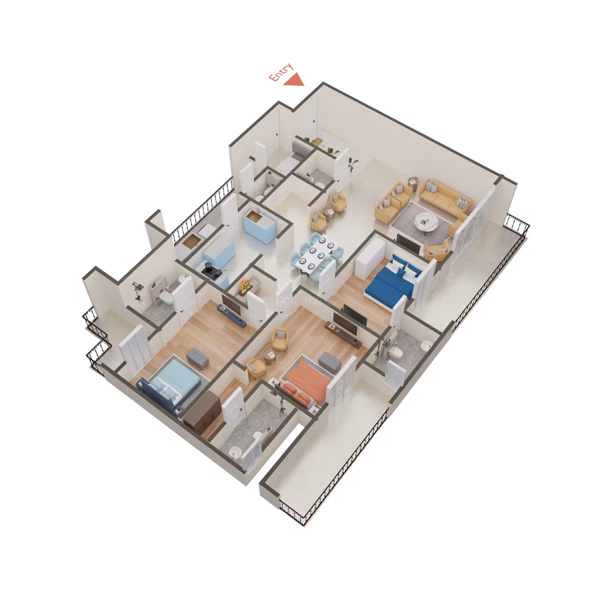 Shree Ambrosia Luxurious Residence - Image 56