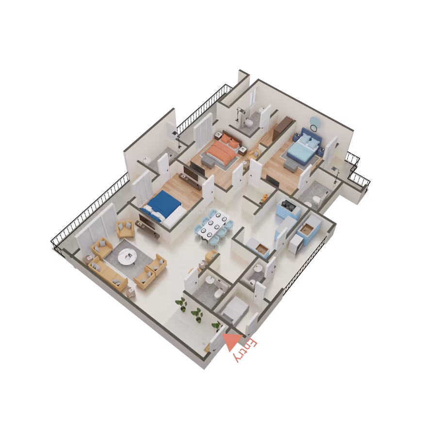 Shree Ambrosia Luxurious Residence - Image 58