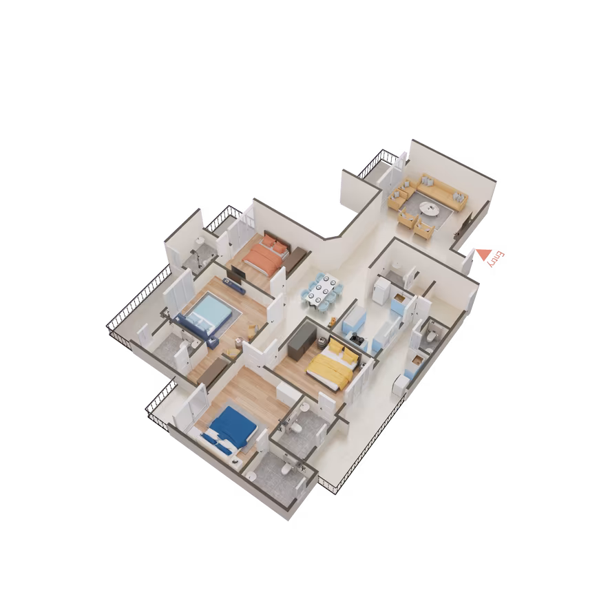 Shree Ambrosia Luxurious Residence - Image 60
