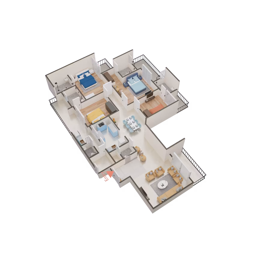 Shree Ambrosia Luxurious Residence - Image 61