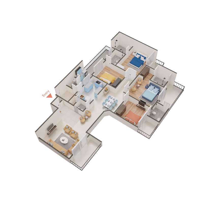 Shree Ambrosia Luxurious Residence - Image 62