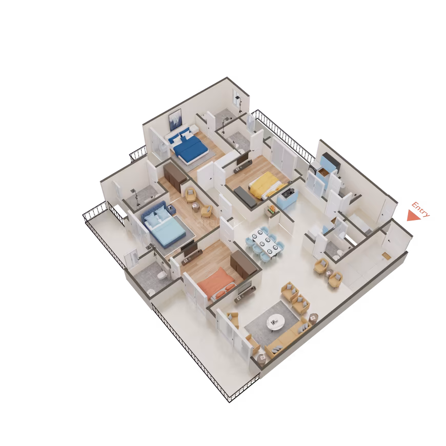 Shree Ambrosia Luxurious Residence - Image 63