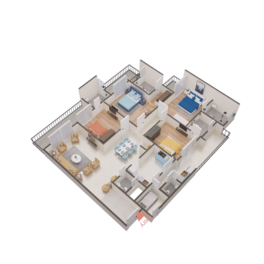 Shree Ambrosia Luxurious Residence - Image 64