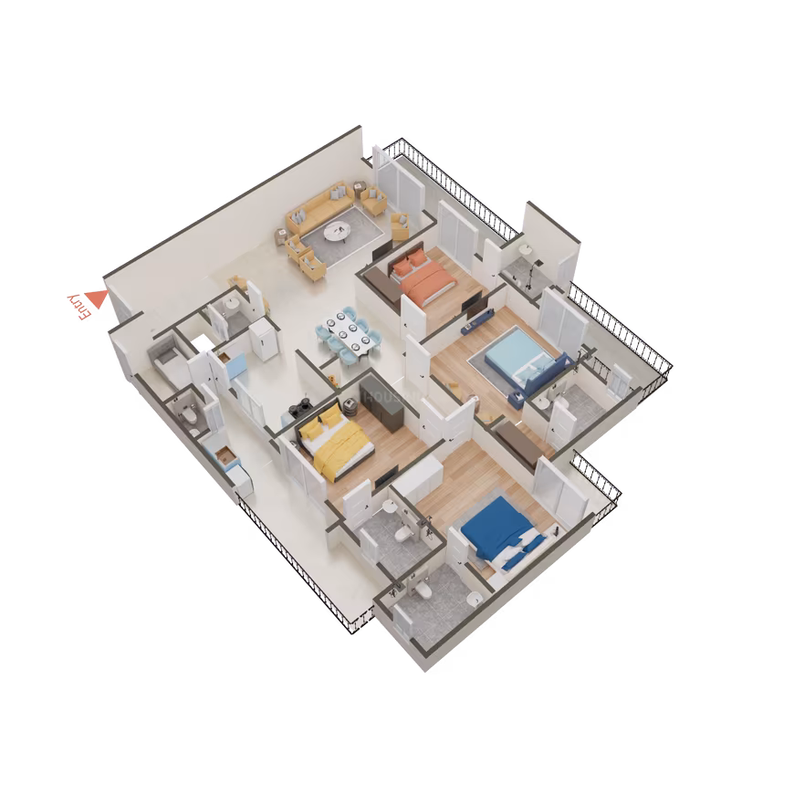 Shree Ambrosia Luxurious Residence - Image 65