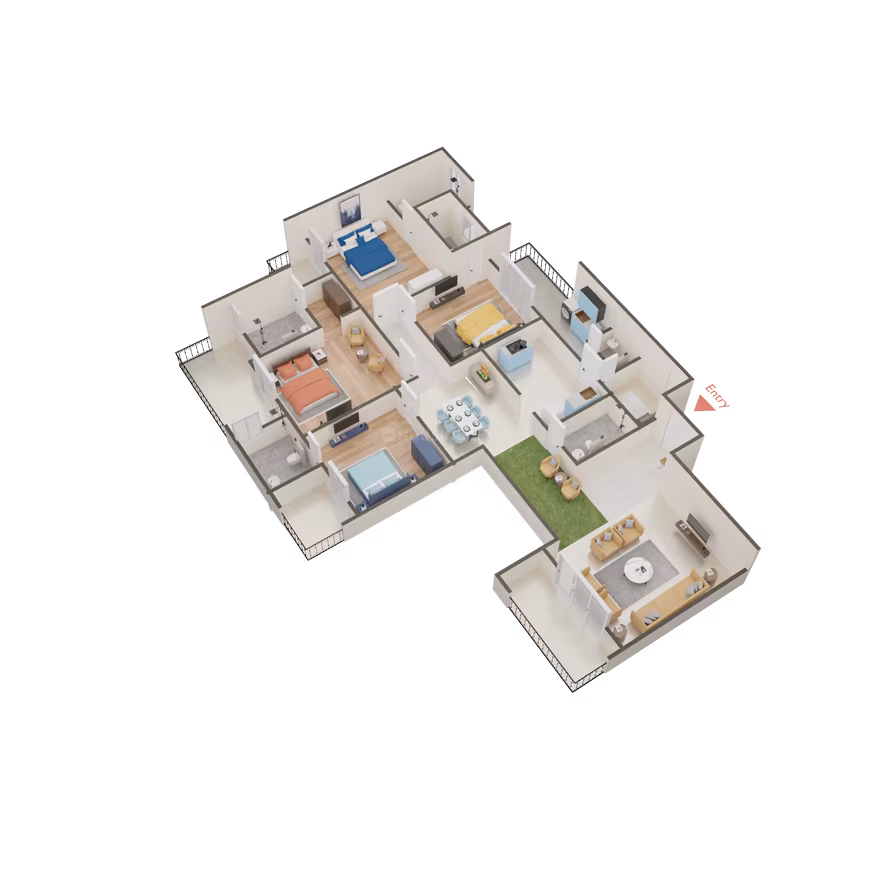 Shree Ambrosia Luxurious Residence - Image 67
