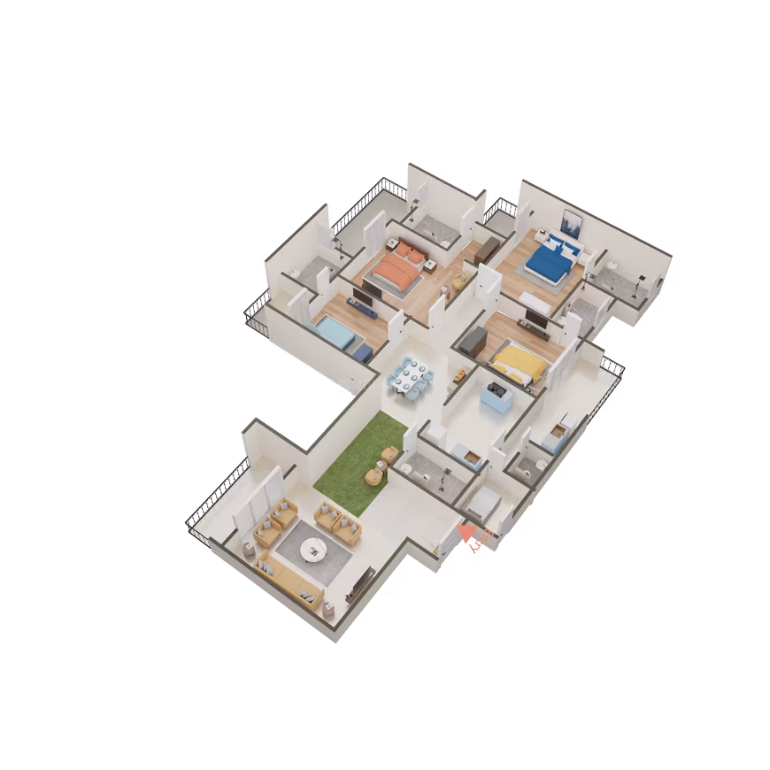 Shree Ambrosia Luxurious Residence - Image 68
