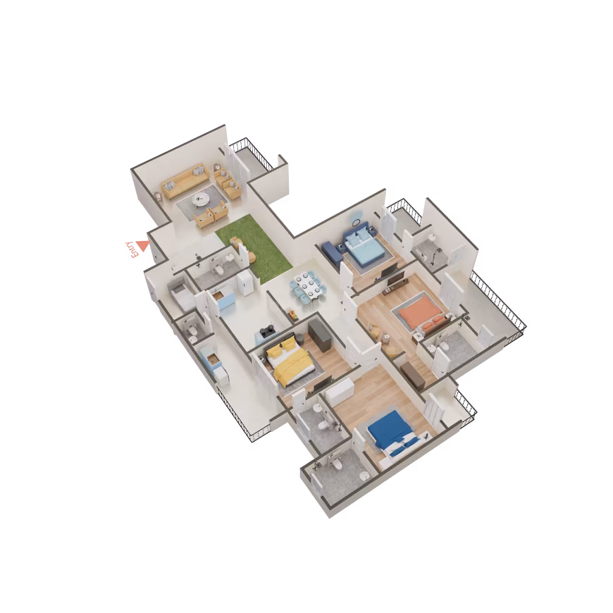Shree Ambrosia Luxurious Residence - Image 69