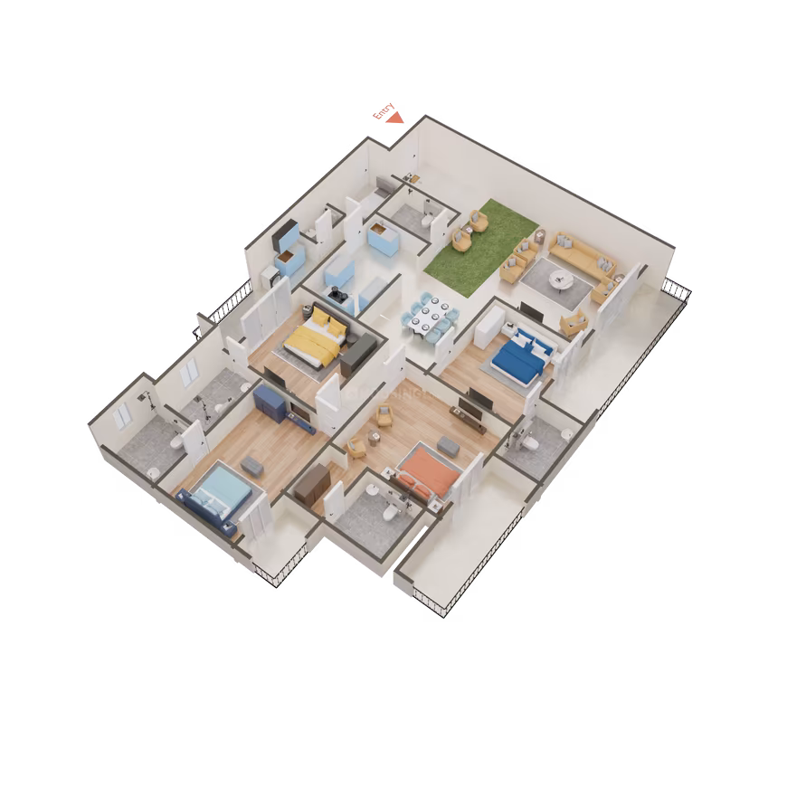 Shree Ambrosia Luxurious Residence - Image 70