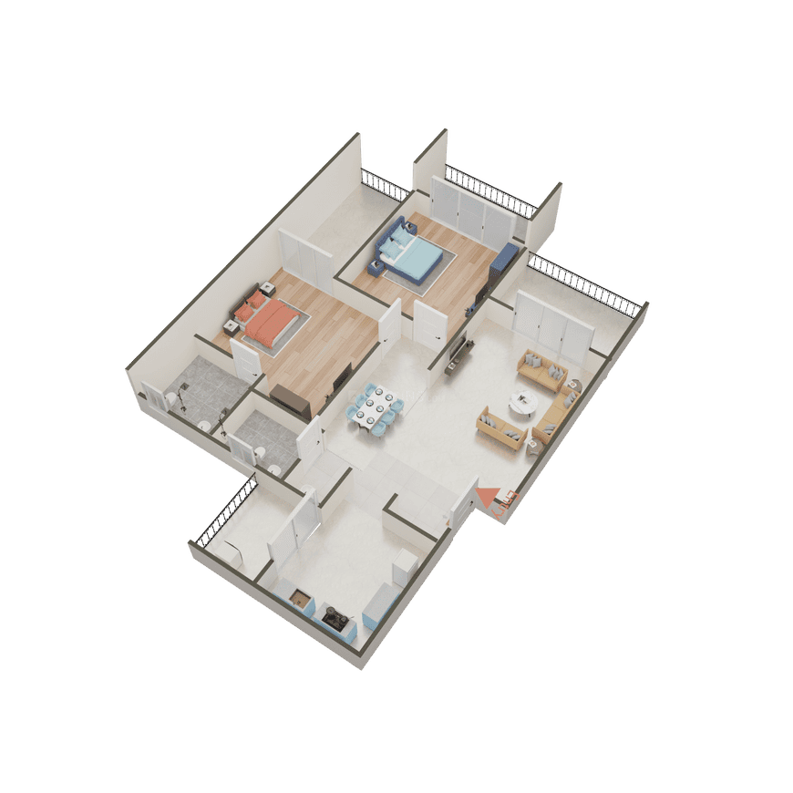 Majestique Signature Towers A1 - Image 34