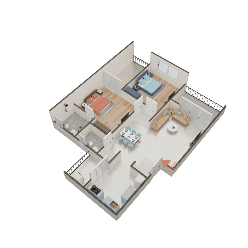 Majestique Signature Towers A1 - Image 46
