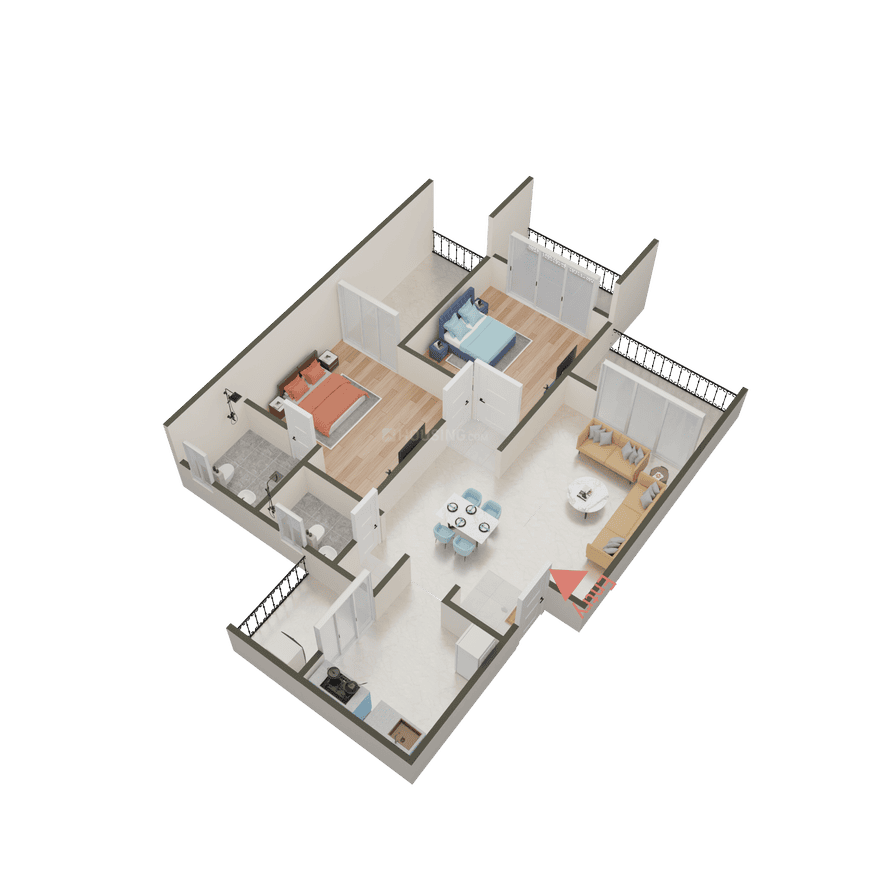 Majestique Signature Towers A1 - Image 54