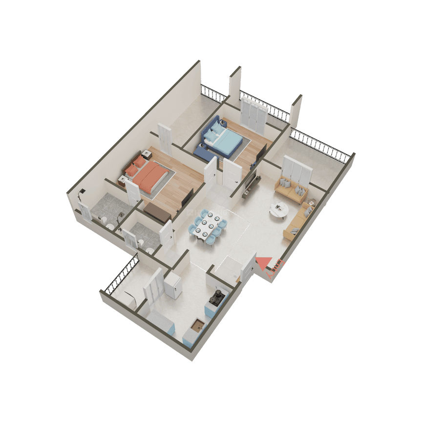 Majestique Signature Towers A1 - Image 58