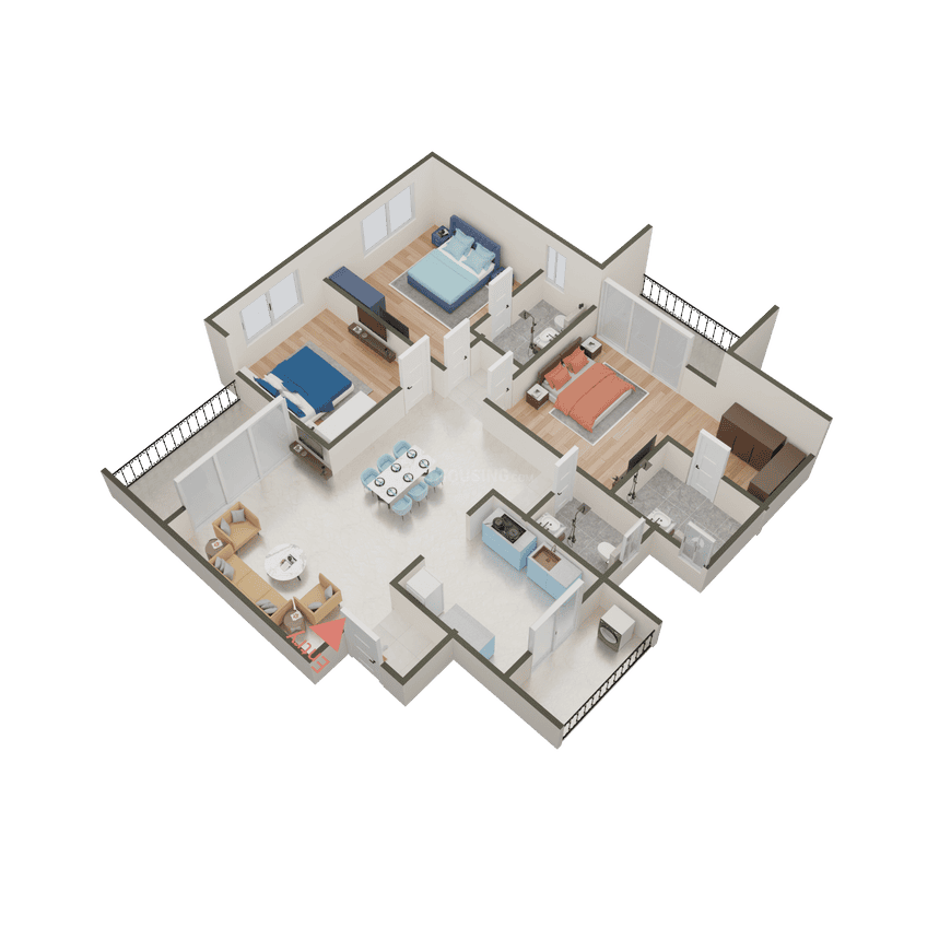 Majestique Signature Towers A1 - Image 66